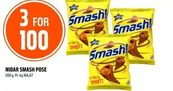Coop Obs NIDAR SMASH POSE tilbud