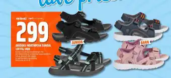 Coop Obs OKIDOKI/ NORTHPEAK SANDAL LUFTIG/ HUK tilbud