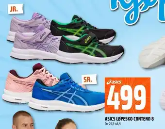 Coop Obs ASICS LØPESKO CONTEND 8 tilbud