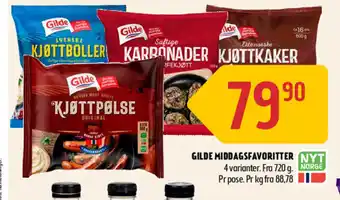 Coop Prix GILDE MIDDAGSFAVORITTER NYT tilbud