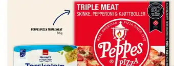 Coop Prix PEPPES PIZZA TRIPLE MEAT tilbud