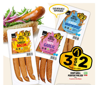 Coop Prix COOP GRILL PERFEKT PØLSER tilbud