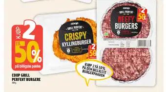 Coop Prix COOP GRILL PERFEKT BURGERE tilbud