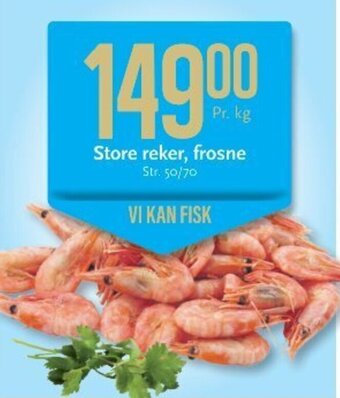 CC Mat Store reker, frosne tilbud