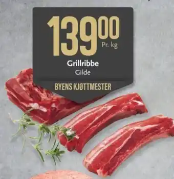 CC Mat Grillribbe Gilde tilbud