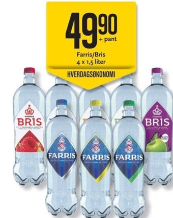 CC Mat Farris/Bris 4 x 1,5 liter tilbud