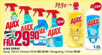 Europris AJAX SPRAY tilbud