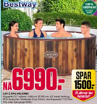 Bestway LAY-Z SPA HELSINKI