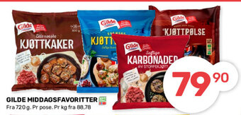 Matkroken GILDE MIDDAGSFAVORITTER tilbud