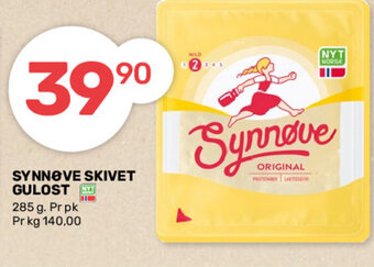 Matkroken SYNNØVE SKIVET GULOST tilbud
