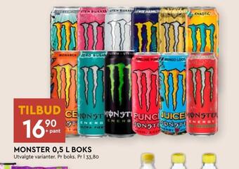 Coop Mega Monster 0,5 l boks tilbud