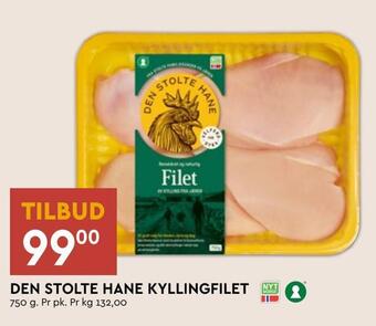Coop Mega Den stolte hane kyllingfilet tilbud