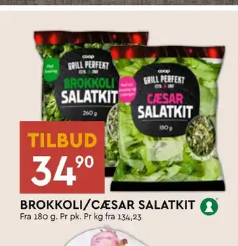 Coop Mega Brokkoli/cæsar salatkit tilbud
