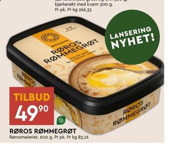 Coop Mega Røros rømmegrøt tilbud