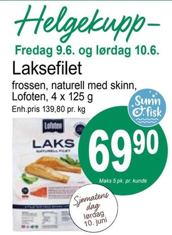 Joker Laksefilet tilbud