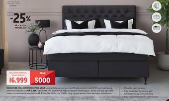 Bohus Vega kontinentalseng 150x200 tilbud