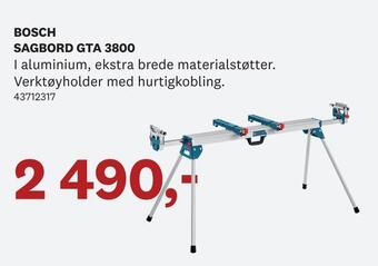 Bygger'n Bosch sagbord gta 3800 tilbud