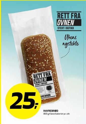 Bunnpris Havrebrød tilbud