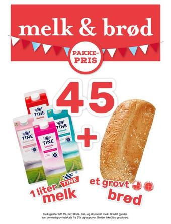 Matkroken Melk & brød tilbud