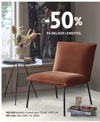 Bohus Nelson lenestol tilbud