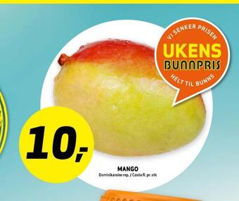 Bunnpris Mango tilbud