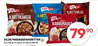 Coop Marked Gilde middagsfavoritter tilbud