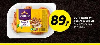 Bunnpris Kyllingfilet tomat & urter tilbud