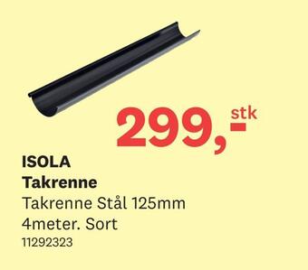 Bygger'n Isola takrenne tilbud