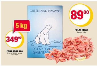 Coop Extra Polar reker tilbud