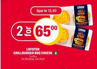 Coop Extra Lofoten fiskeburger tilbud
