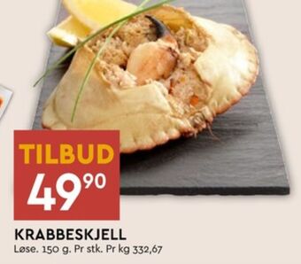Coop Mega Ukjent krabbeskjell tilbud