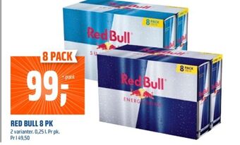 Coop Obs Red bull energidrikk tilbud