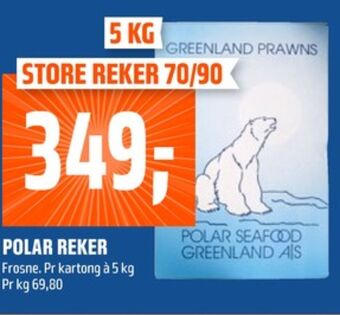 Coop Obs Polar seafood reker tilbud