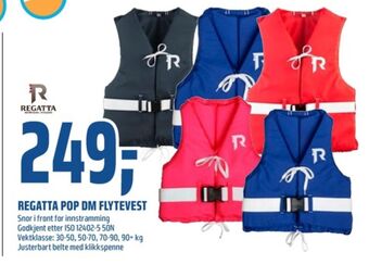 Coop Obs Regatta flytevest tilbud