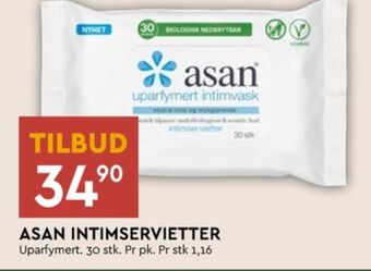 Coop Mega Asan intimvask tilbud