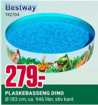 Europris Bestway basseng tilbud