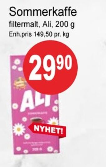 Joker Ali kaffe formalet tilbud