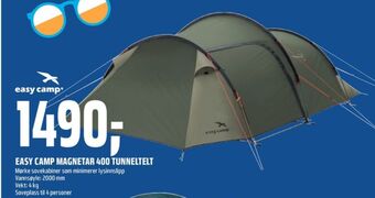 Coop Obs Easy camp telt tilbud