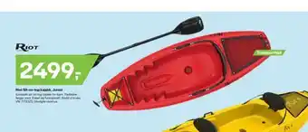 XXL Sport Riot sit-on-top kajakk, junior tilbud
