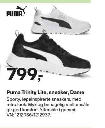 XXL Sport Puma trinity lite, sneaker, dame tilbud