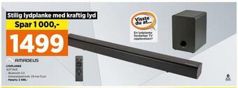 POWER Lydplanke tilbud