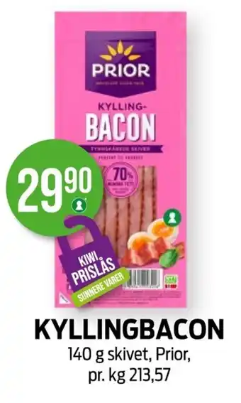 Kiwi KYLLINGBACON Prior tilbud