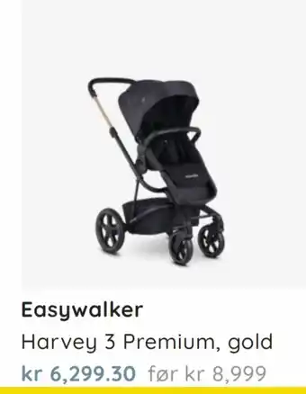 Easywalker Harvey 3 Premium, gold