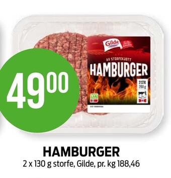 Kiwi Hamburger tilbud