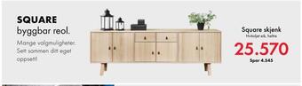 Fagmøbler Square skjenk tilbud