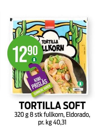 Kiwi Tortilla soft tilbud