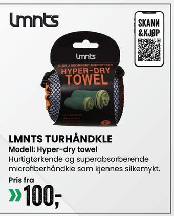Sport Outlet Lmnts turhåndkle tilbud