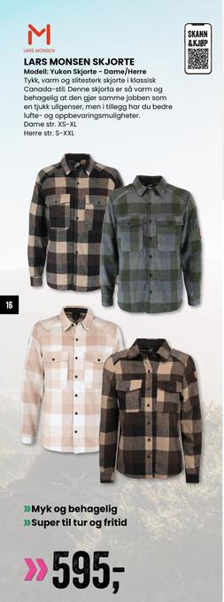 Sport Outlet Lars monsen skjorte tilbud