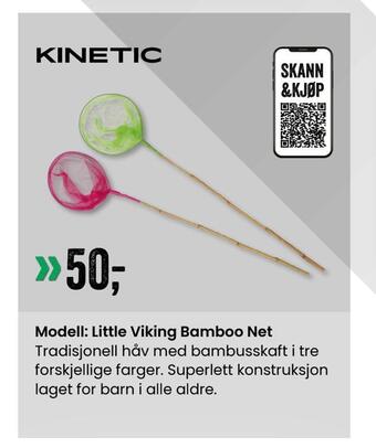 Sport Outlet Little viking bamboo net tilbud