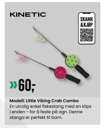 Sport Outlet Little viking crab combo tilbud